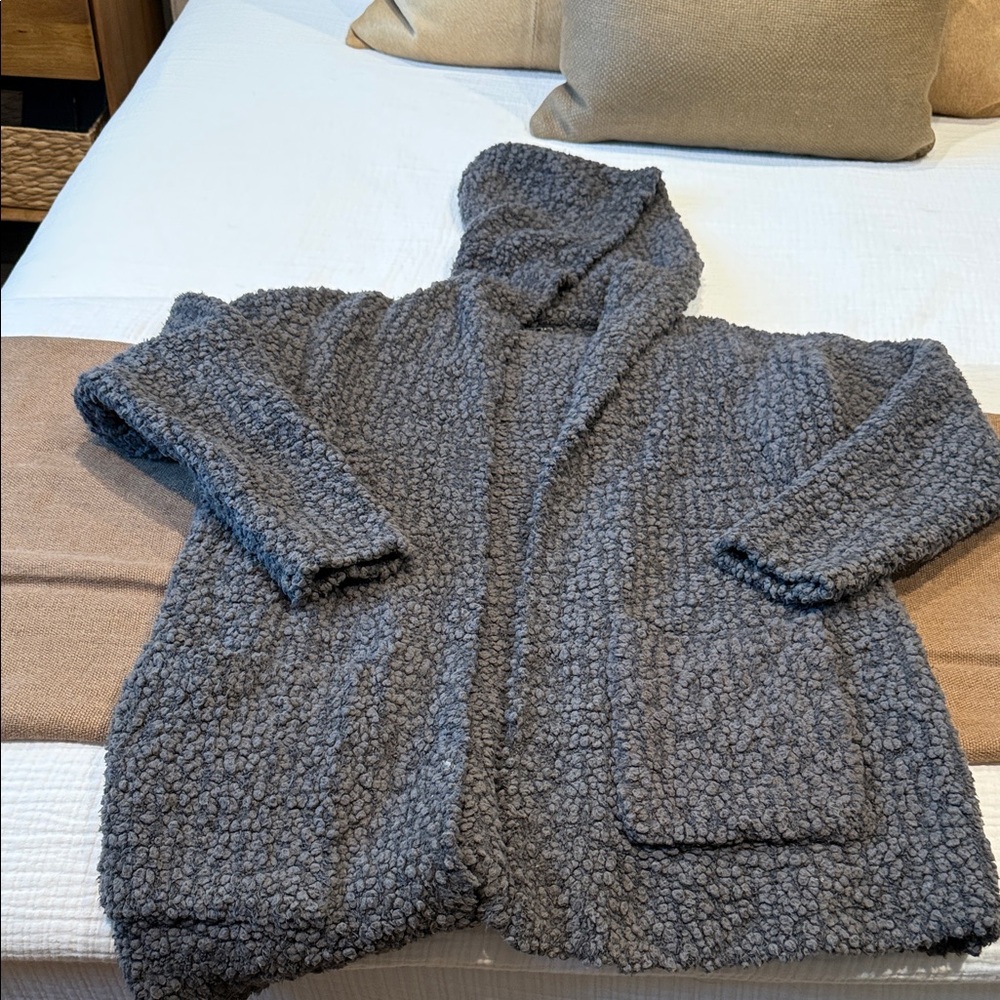 Barefoot Dreams Hooded Cardigan - Size S/M